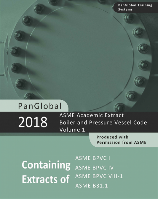 2018 ASME Academic Extract (Vol 1)